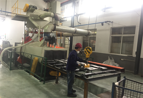 Automated Shot Blast Machine Automated Shot Blast Machine